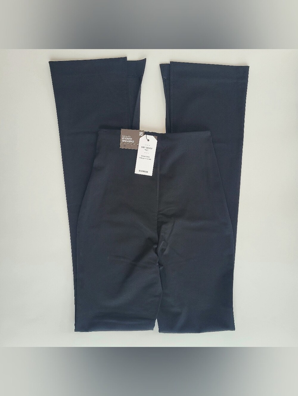 Express Body Contour Pant Size XS Black Skyscraper Super High Rise Shapewear NEW